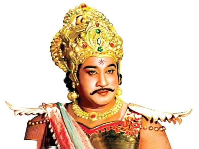Sivaji Ganesan played Karna. Sivaji Ganesan played Karna.