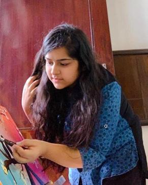 During this lockdown period, Gaurvi Nagpal decides to make the most of it by occupying herself with all the colours During this lockdown period, Gaurvi Nagpal decides to make the most of it by occupying herself with all the colours
