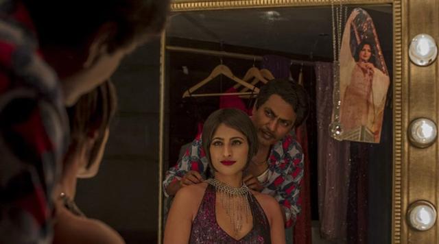 Kubbra Sait in a still from Sacred Games.