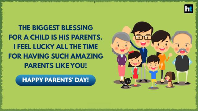 Happy Parents Day Wishes Images Status Quotes To Share With Your Parents Hindustan Times