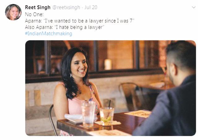 When Aparna demands a man with ambition, this meme shows one do a U-turn on her! (Twitter) When Aparna demands a man with ambition, this meme shows one do a U-turn on her! (Twitter)