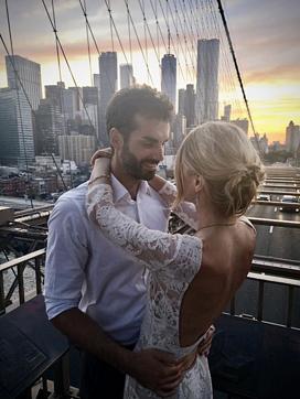 Nikolina Kovalenko and Stefan Ponova after they got married. (Nikolina Kovalenko)