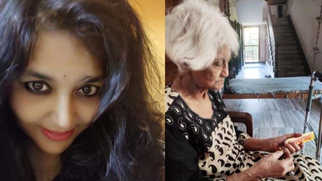 Aparajita from Raichur has dedicated a message to her mother Kamalini, who is 82 years old Aparajita from Raichur has dedicated a message to her mother Kamalini, who is 82 years old