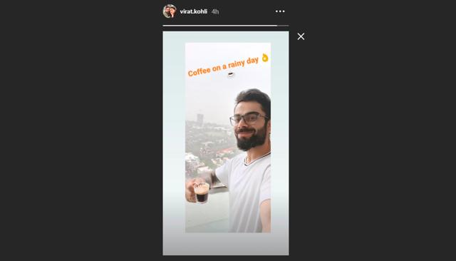 A selfie shared by India captain Virat Kohli. (Instagram/@virat.kohli) A selfie shared by India captain Virat Kohli. (Instagram/@virat.kohli)