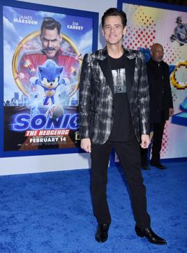 Jim Carrey at a special screening of Sonic the Hedgehog on February 12, 2020. (Shutterstock) Jim Carrey at a special screening of Sonic the Hedgehog on February 12, 2020. (Shutterstock)