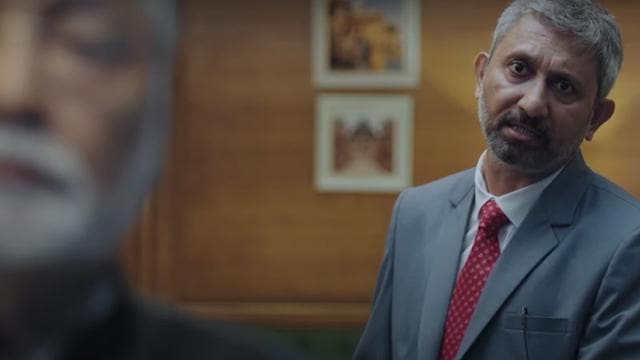 Neeraj Kabi in a still from Avrodh The Siege Within. Neeraj Kabi in a still from Avrodh The Siege Within.