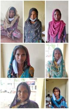 All members of the gang were residents of the Mullanpur Dakha slum .area (HT Photo ) All members of the gang were residents of the Mullanpur Dakha slum .area (HT Photo )