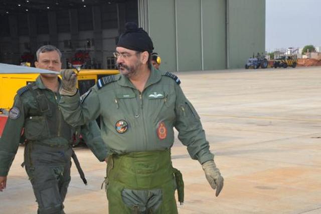 Former Air Chief Marshal BS Dhanoa had pushed for the purchase of the Rafale 4.5 generation fighter jets (Twitter/@IAF_MCC) Former Air Chief Marshal BS Dhanoa had pushed for the purchase of the Rafale 4.5 generation fighter jets (Twitter/@IAF_MCC)