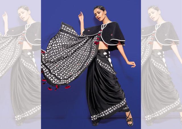 Designers are trying to reinvent the sari to make it appealing to the youngsters Designers are trying to reinvent the sari to make it appealing to the youngsters