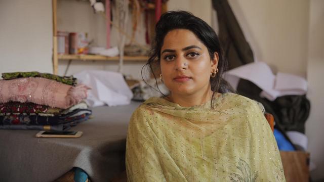 Mufti Sadia, a math graduate, did masters in international business before starting her venture in 2014. (HT Photo ) Mufti Sadia, a math graduate, did masters in international business before starting her venture in 2014. (HT Photo )