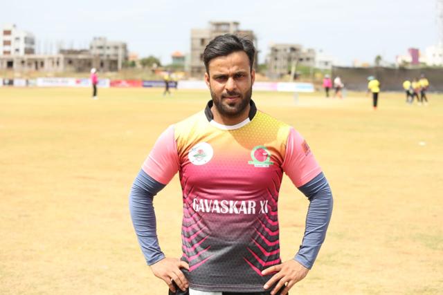 Waseem Iqbal is the opening batsman of India’s physically challenged team. (HT Photo) Waseem Iqbal is the opening batsman of India’s physically challenged team. (HT Photo)