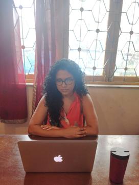 Dipti Kharude, 36, a freelance writer in Mumbai, says there are positives of undergoing analysis on Zoom: she does not have to travel for her sessions, especially in the rainy season. (Courtesy Rony D’Costa) Dipti Kharude, 36, a freelance writer in Mumbai, says there are positives of undergoing analysis on Zoom: she does not have to travel for her sessions, especially in the rainy season. (Courtesy Rony D’Costa)