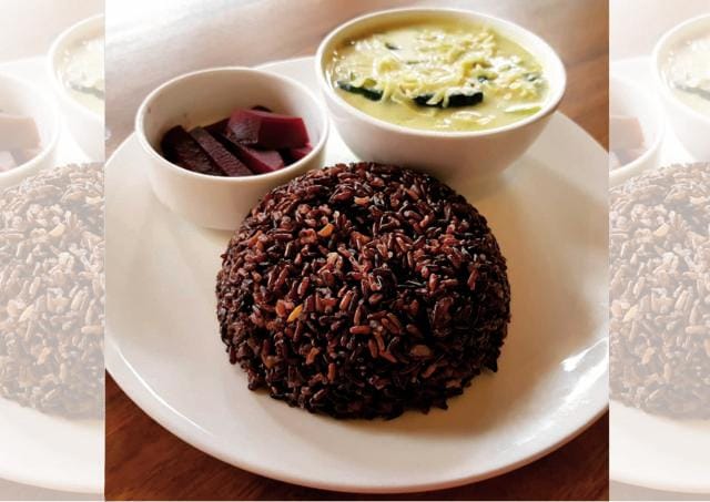Used popularly in ema datshi, churpi (in the bowl) is India’s version of ripe cheese borrowed from Bhutan (@_rimy) Used popularly in ema datshi, churpi (in the bowl) is India’s version of ripe cheese borrowed from Bhutan (@_rimy)