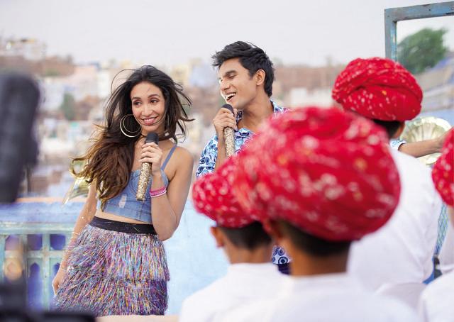 A still from the show Bandish Bandits where the debut actors play musicians A still from the show Bandish Bandits where the debut actors play musicians