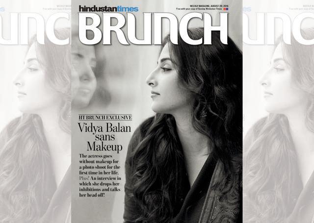 A thumbnail of Vidya Balan’s “no make-up cover” in 2016, which was a first for a leading Bollywood heroine A thumbnail of Vidya Balan’s “no make-up cover” in 2016, which was a first for a leading Bollywood heroine