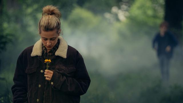 Lili Reinhart in a still from Chemical Hearts. Lili Reinhart in a still from Chemical Hearts.