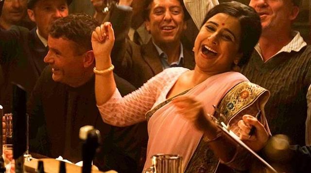 Vidya Balan in a still from Shakuntala Devi. Vidya Balan in a still from Shakuntala Devi.