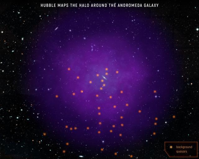 NASA's Hubble telescope maps giant Halo around Andromeda galaxy
