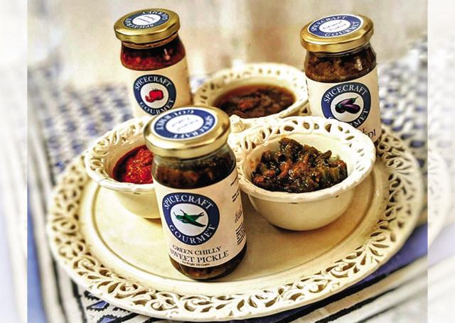 Artisanal pickles from chef Aditya Bal are highly recommended