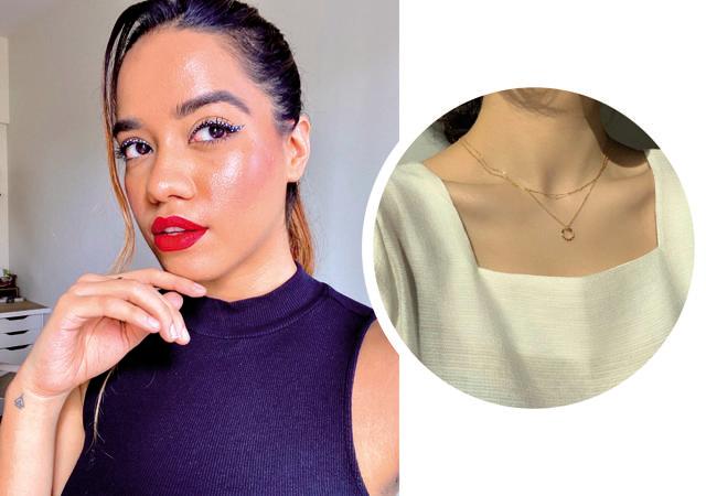 Beauty blogger Debasree Banerjee in a minimal make-up look for a work call; Tops with a detailed neckline and simple accessories suit work calls Beauty blogger Debasree Banerjee in a minimal make-up look for a work call; Tops with a detailed neckline and simple accessories suit work calls
