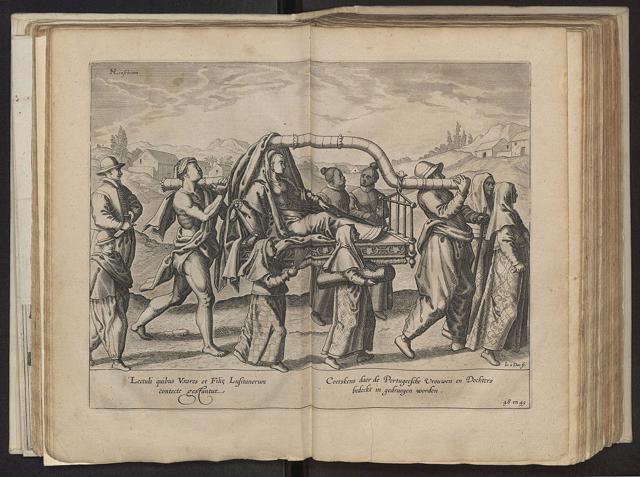 The palanquin illustration in the (Wikimedia Commons) The palanquin illustration in the (Wikimedia Commons)