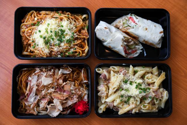 Usual onboard meals are pictured at a Thai Airways pop-up airplane-themed restaurant at the airlines headquarters while their fleet is still grounded at the airport and the company awaits a bankruptcy court decision, in Bangkok, Thailand September 3, 2020. (REUTERS)