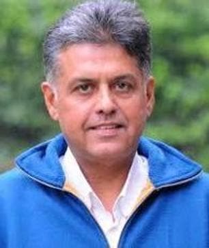 Manish Tewari (HT File) Manish Tewari (HT File)