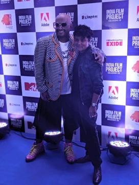 Filmmaker Faraz Arif Ansari with Marijke deSouza. Filmmaker Faraz Arif Ansari with Marijke deSouza.