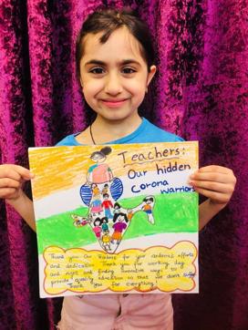 Celebrations might be virtual, but there was no dearth of physical cards that teacher’s received this year, too. Celebrations might be virtual, but there was no dearth of physical cards that teacher’s received this year, too.