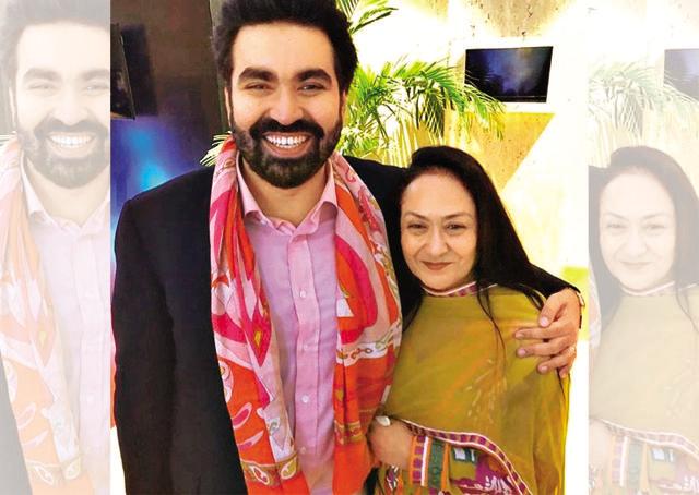 Keshav with his mom, Jyotsna Suri