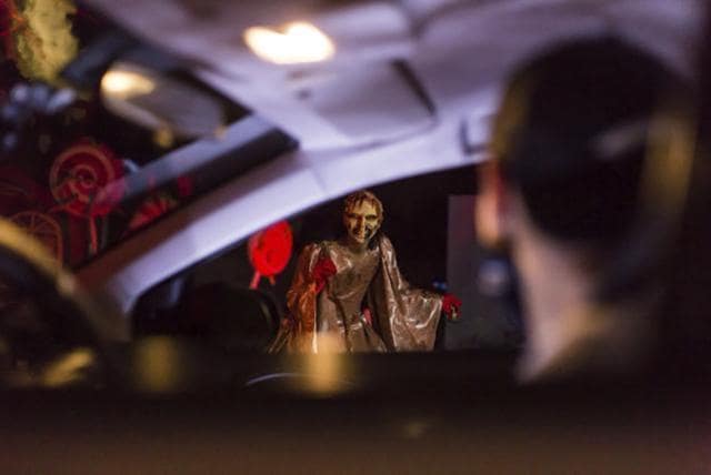 An actor dressed as a witch performs at the Hopi Hari horror theme amusement park, in the Vinhedo suburb of Sao Paulo, Brazil, Friday. (AP) An actor dressed as a witch performs at the Hopi Hari horror theme amusement park, in the Vinhedo suburb of Sao Paulo, Brazil, Friday. (AP)