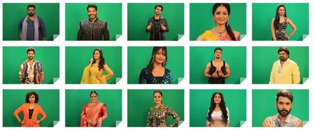 Bigg Boss Telugu 4 with Nagarjuna as host launched 16 contestants