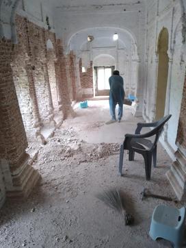 Built in 1834 under the command of Maharaja Ranjit Singh, Gurdwara Choa Sahib was lying closed since the Partition (HT Photo) Built in 1834 under the command of Maharaja Ranjit Singh, Gurdwara Choa Sahib was lying closed since the Partition (HT Photo)