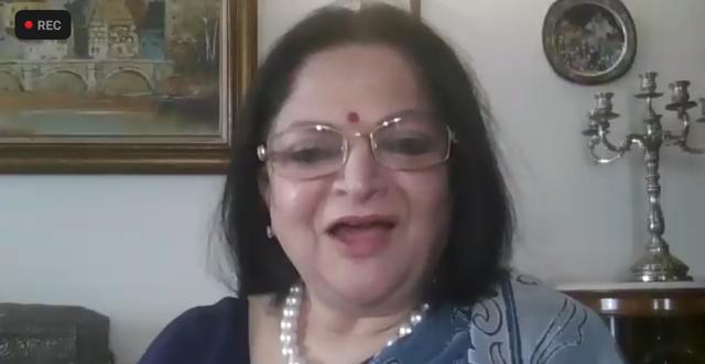 Amity Group of Schools chairperson Amita Chauhan graced the event (HT Photo) Amity Group of Schools chairperson Amita Chauhan graced the event (HT Photo)