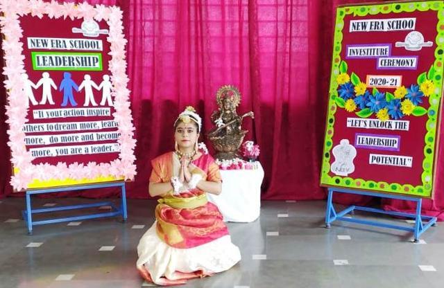 Invocation to goddess Saraswati during the event (HT Photo) Invocation to goddess Saraswati during the event (HT Photo)