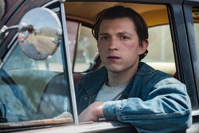 The Devil All The Time: Tom Holland as Arvin Russell. (Glen Wilson/Netflix) The Devil All The Time: Tom Holland as Arvin Russell. (Glen Wilson/Netflix)