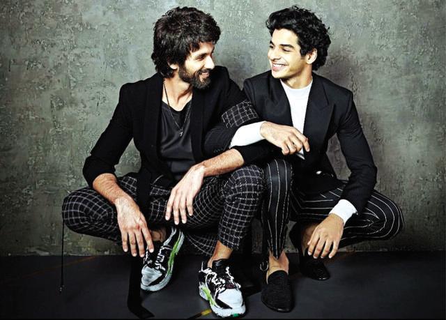 Ishaan with his brother and actor Shahid Kapoor Ishaan with his brother and actor Shahid Kapoor