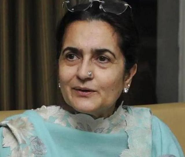 Tosham Congress MLA Kiran Choudhry. (HT Photo)