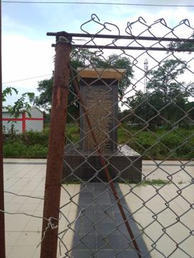 A memorial for the CRPF personnel who died in the Maoist ambush. A memorial for the CRPF personnel who died in the Maoist ambush.