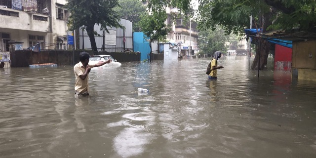 In pictures: Streets waterlogged, trains affected as heavy rains lash ...