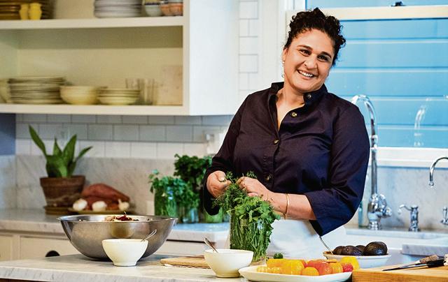 When she finally got it right, it “smelled so good I couldn’t wait to start eating, so I stood at the kitchen counter, spooning it into my mouth,” Nosrat said. (Photo: Netflix) When she finally got it right, it “smelled so good I couldn’t wait to start eating, so I stood at the kitchen counter, spooning it into my mouth,” Nosrat said. (Photo: Netflix)