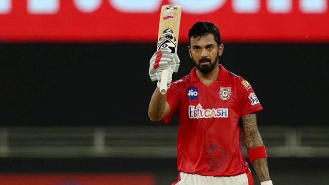 Kings XI Punjab skipper KL Rahul after scoring a century during IPL 2020. (PTI) Kings XI Punjab skipper KL Rahul after scoring a century during IPL 2020. (PTI)