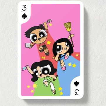 Shreya Tingal portrayed her family as the Powerpuff Girls. ‘Whenever this ends and we get back to our ‘normal’ lives, I am going to remember that the quarantine brought me closer to my family. We’ve been a powerhouse of 3! Dad is def the level-headed Blossom, Mom being a feisty Buttercup and I am... the mess that is Bubbles,” Tingle posted on Instagram, when sharing her card. (Cards for a Cause) Shreya Tingal portrayed her family as the Powerpuff Girls. ‘Whenever this ends and we get back to our ‘normal’ lives, I am going to remember that the quarantine brought me closer to my family. We’ve been a powerhouse of 3! Dad is def the level-headed Blossom, Mom being a feisty Buttercup and I am... the mess that is Bubbles,” Tingle posted on Instagram, when sharing her card. (Cards for a Cause)