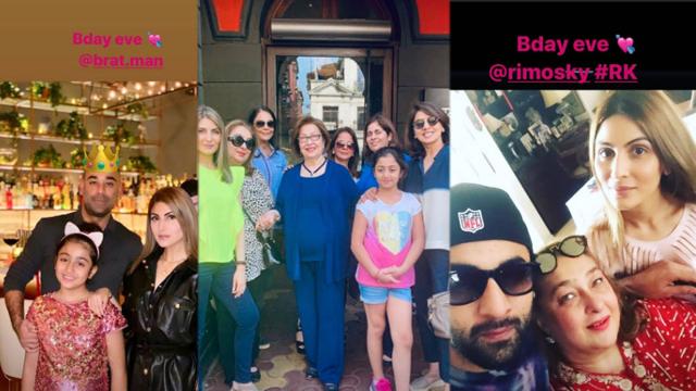 Riddhima has shared many family pictures on Instagram. Riddhima has shared many family pictures on Instagram.