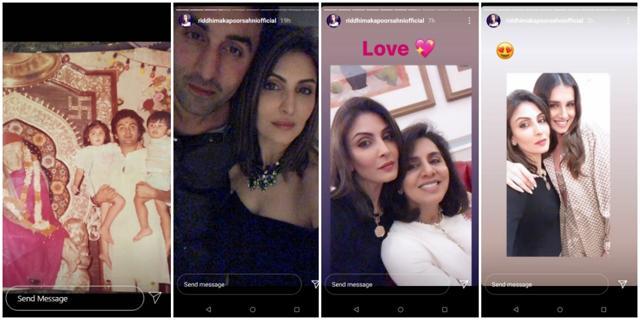 Other pictures that Riddhima shared. Other pictures that Riddhima shared.