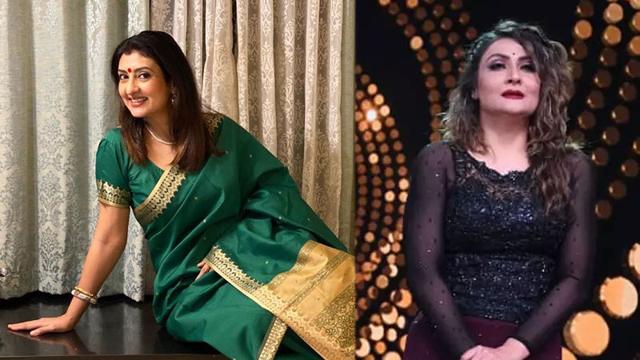 Juhi Parmar and Urvashi Dholakia. Juhi Parmar and Urvashi Dholakia.