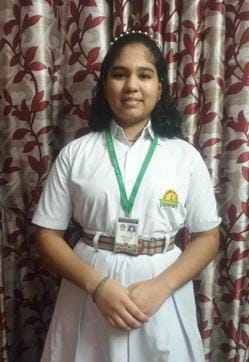 Avishi Gotam, Class 8, ASN Senior Secondary School, Mayur Vihar (HT Photo) Avishi Gotam, Class 8, ASN Senior Secondary School, Mayur Vihar (HT Photo)