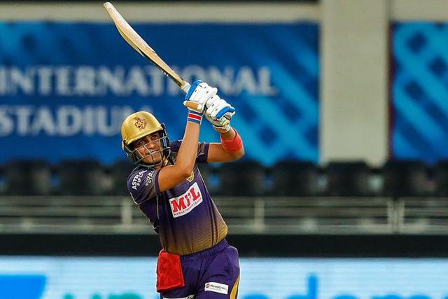 Shubman Gill plays a shot during the Indian Premier League 2020 cricket match against Rajasthan Royals. (PTI) Shubman Gill plays a shot during the Indian Premier League 2020 cricket match against Rajasthan Royals. (PTI)