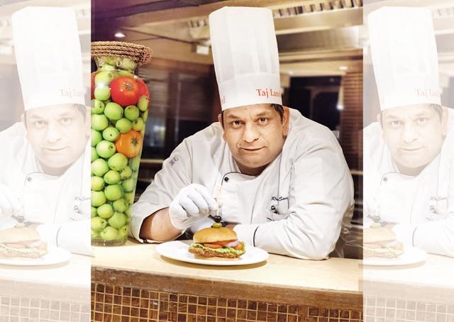 At Taj Land’s End, Executive Chef Rohit Sangwan bakes fresh burger buns every day