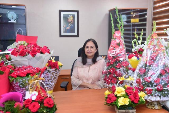 Dr Amandeep Kang received a warm welcome when she took charge as Chandigarh’s director of health services on October 1.